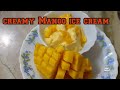 Creamy Mango Icecream Without Cream Cornflour Beater