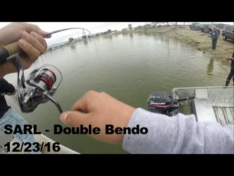 Santa Ana River Lakes - Double Hook Up on 7lbers 12/23/16