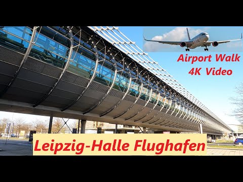 Airport Leipzig-Halle Walk Tour in Germany