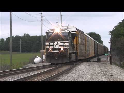 NS 9927 West, at CP Mode, East of Montpelier, Ohio, 06.07.13
