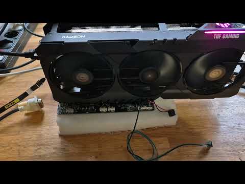 фото видеокарта asus tuf gaming rx 6800 xt 16gb gddr6 0