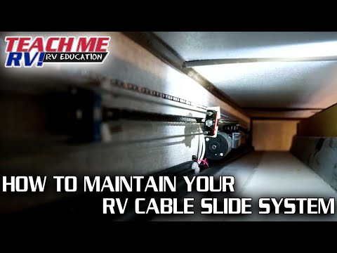 How To Maintain Your Cable Slide System In Your RV | Teach Me RV!