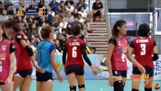 3BB Nakornnont vs Bangkok Glass | 4 Feb 2017 | Thailand Women Volleyball League 2016/2017