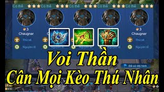 Đội Hình Mạnh Nhất Cờ Liên Quân Mùa 8 Nguyên Tố Hắc Ám Voi 3 Đồ Chuẩn Cân Mọi Kèo Thú Nhân