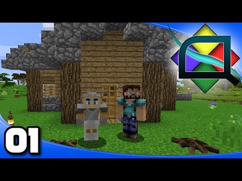 Quantus - Ep. 1: Old Friend, New Adventure | Minecraft Modded Survival Let's Play