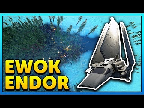 EWOK HUNT ENDOR Secrets EXPLORED - Star Wars Battlefront 2 Out of Bounds