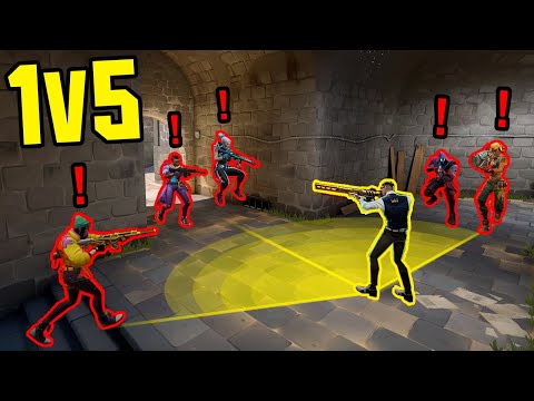 When VALORANT Players Make UNBELIEVABLE Solo Aces...