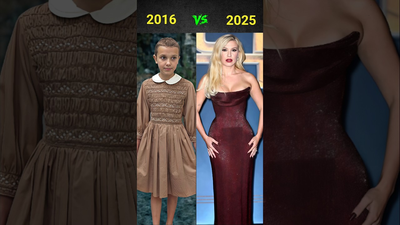 Stranger Things Cast Then vs Now (2016–2025) | #shorts