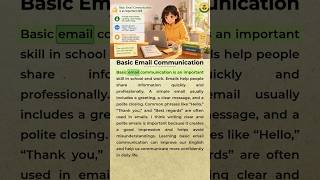 Basic Email Communication 📧 | Useful English Skills #learnenglish