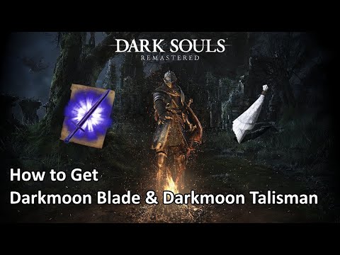 Dark Souls Remastered - How to Get Darkmoon Blade and Darkmoon Talisman