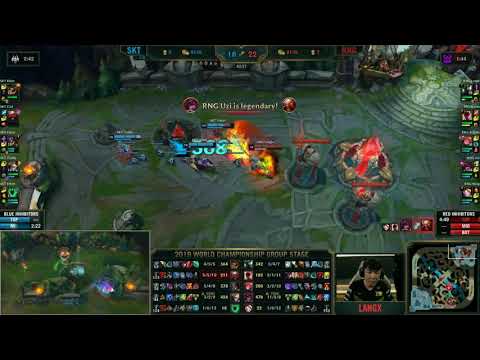 Faker TF Backdoor - SKT vs RNG • WORLDS 2019