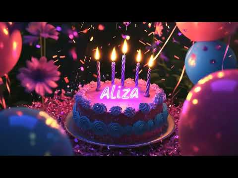 Aliza Happy Birthday Tu U - Trending Birthday Song, Ultimate Celebration