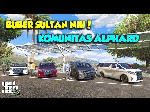 BUKBER KOMUNITAS ALPHARD KONVOI ALPHARD SULTAN - GTA V SULTAN UPIN IPIN EPISODE SPESIAL