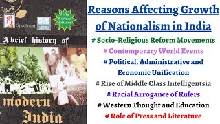 (V62) (Reasons Affecting Growth of Nationalism in 