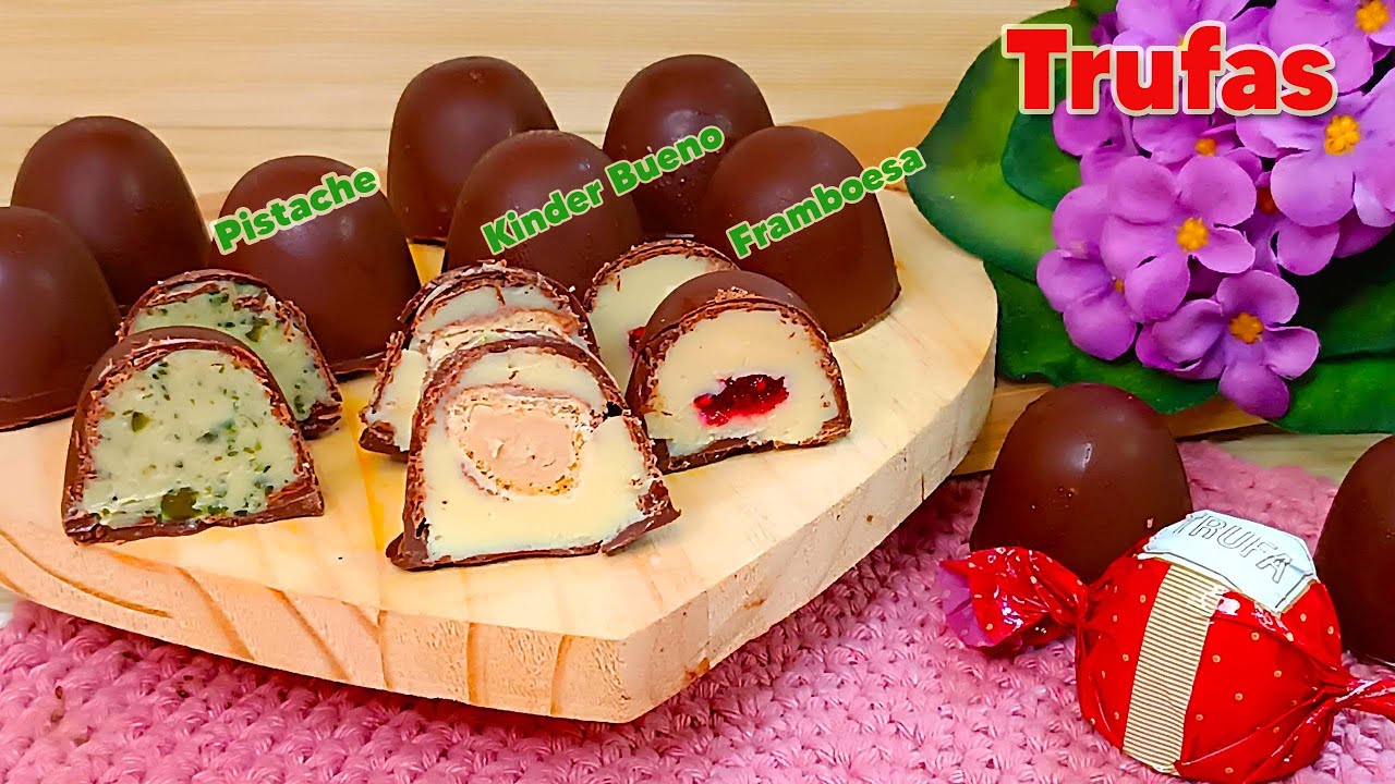 Para a Páscoa, faça trufas de uma maneira prática e rápida! Com casca fininha! Três sabores campeões