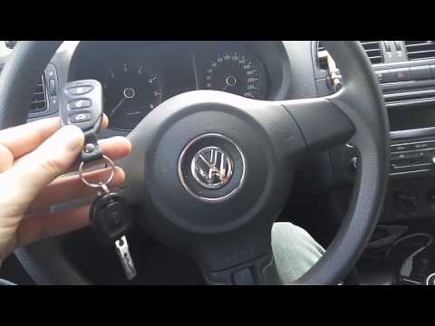 POLO SEDAN - УСТАНОВКА Блока дистанционного управления Центральным замком.