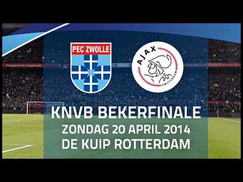 RADIOVERSLAG BEKERFINALE 2014 PEC ZWOLLE - AFC AJAX