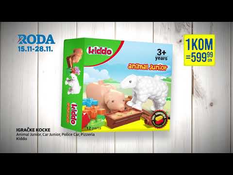 Roda I Akcija 1+1 15.11 - 28.11.2018.