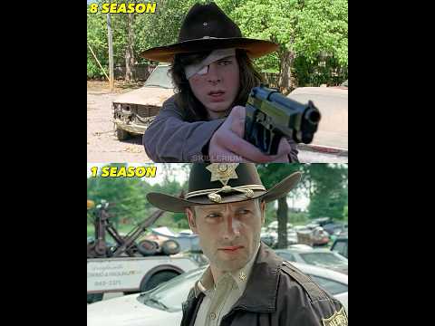 Rick & Carl Parallel | The Walking Dead | #shorts