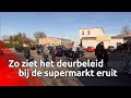 Het deurbeleid van supermarkten is streng na de nieuwe maatregelen