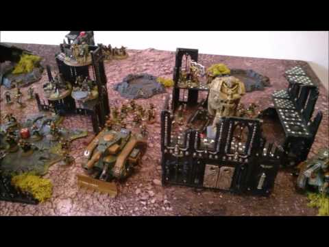 Imperial Guard vs Orks, Warhammer 40,000 Battle Report