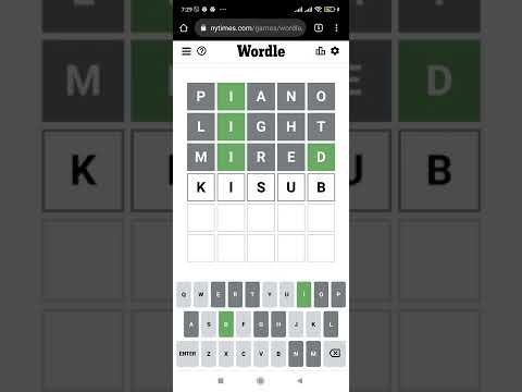 Wordle 251. February 25, 2022