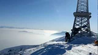 preview picture of video 'Panorama 360° depuis le sommet du Reculet 1718 m dans l'Ain'