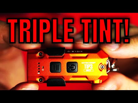 Das hätte ich von einer Schlüsselanhänger-Taschenlampe nicht erwartet! Nitecore TIP3