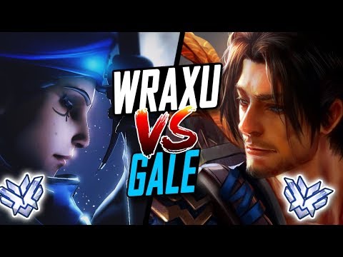 RANK #1 HANZO WRAXU VS GALE SUPPORT ANA! [ OVERWATCH SEASON 6 TOP 500 ]