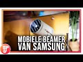 Dit is de Freestyle, een kleine mobiele beamer van Samsung! #Shorts
