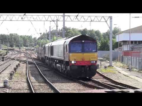 triple header 66426+66418+37608.on nuclear flasks @ carlisle 20/08/11