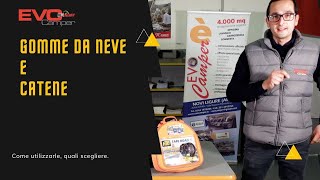 Gomme e catene da Neve: cosa sono e quale scegliere