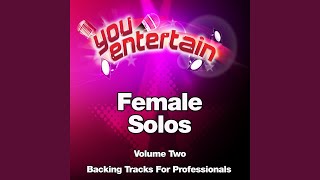 Don&#39;t Walk Away (Professional Backing Track) (In the Style of Javine)