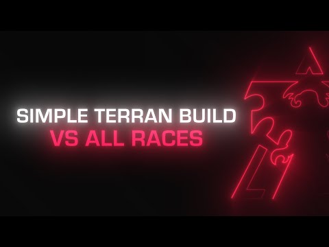 Starcraft 2: Simple Terran BO vs All Races