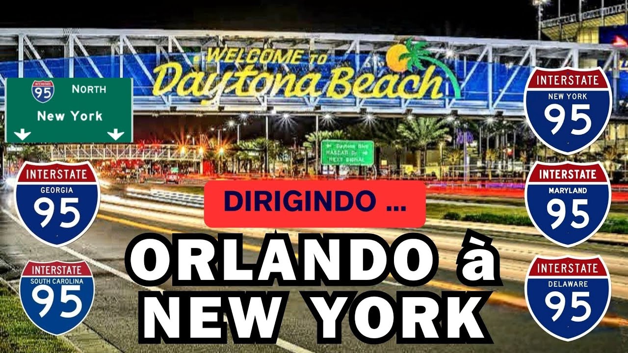COMO É IR DE CARRO DE ORLANDO (FL) ATÉ NEW YORK, É PERIGOSO ? CHEAP4TRIP