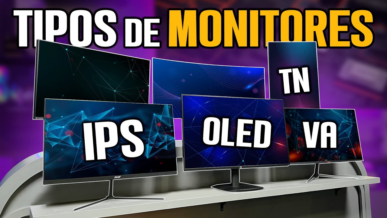QUAL O MELHOR MONITOR: Telas VA, IPS, OLED e TN EXPLICADAS!