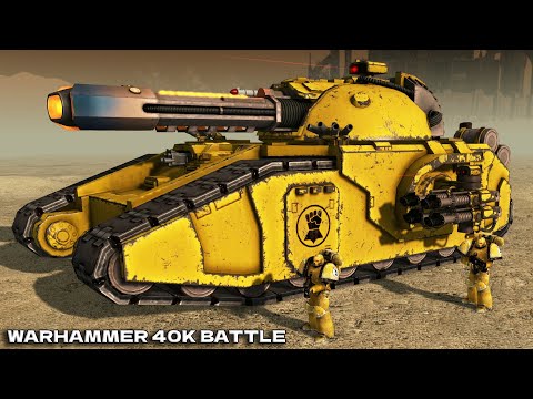 Imperial Fists vs Chaos INVASION - Ultimate Mod WARHAMMER 40K | Men of War: Assault Squad 2