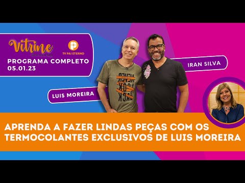 Claudia Pacheco recebe Luis Moreira e Iran Silva no Vitrine Aprenda e Faça