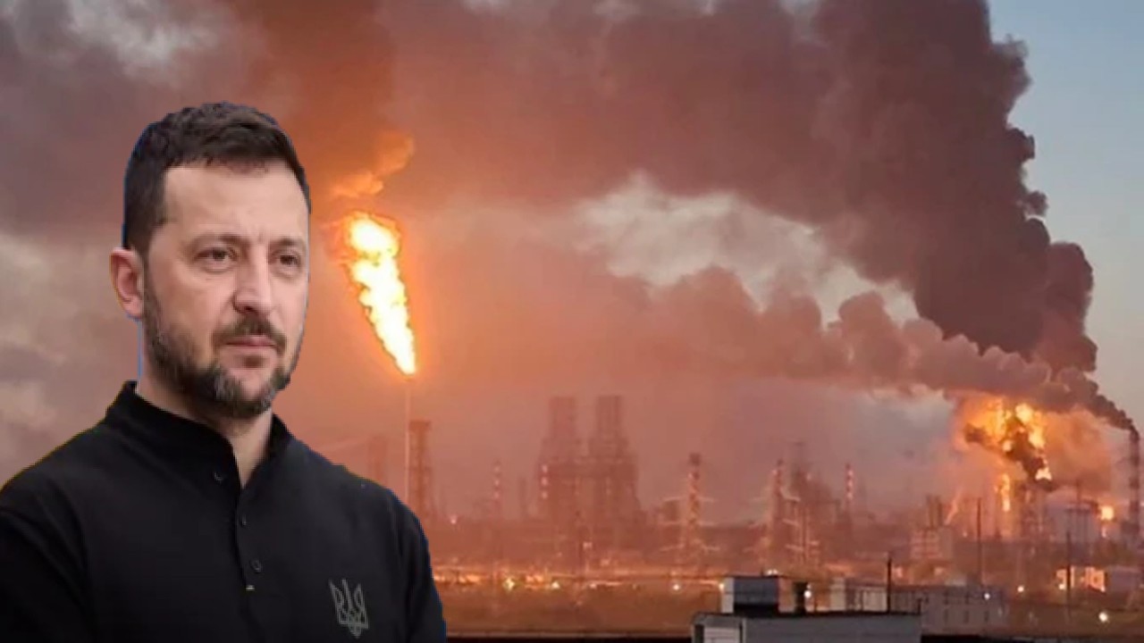 ZELENSKY’S VENGEANCE: MASSIVE DRONE ATTACK SETS MOSCOW’S CRITICAL FUEL HUB ABLAZE || 2026