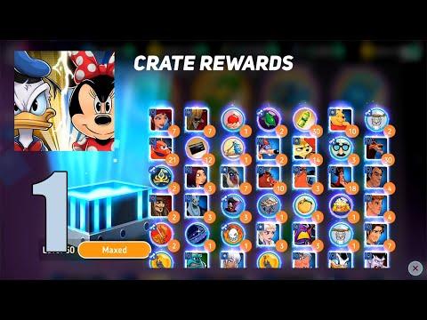 Disney Heroes Battle Mode | 300+ Diamond Crate Opening | Gameplay Walkthrough Part 1 (iOS, Android)
