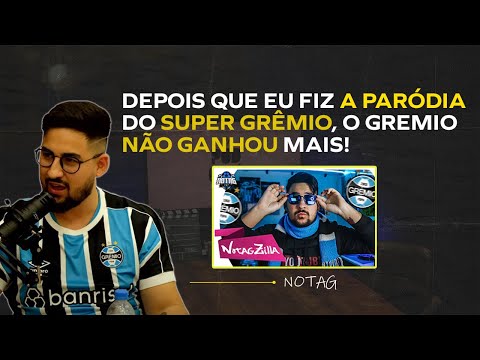 NOTAG FALA SOBRE A PARÓDIA DO SUPER GRÊMIO - CACHOEIRINHA PODCAST - GRÊMIO TETRA CAMPEÃO GAÚCHO