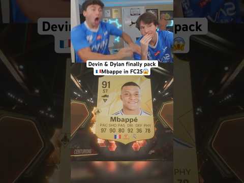 Devin & Dylan finally pack 🇫🇷Mbappe in FC25😱