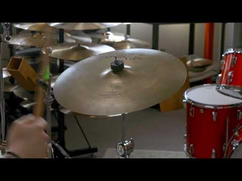 1990s Zildjian A 16" Medium Thin Crash Cymbal 1104g image 7
