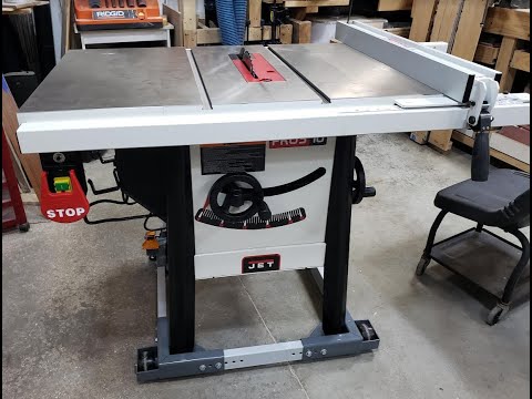 New Jet ProShop II JPS 10 table saw