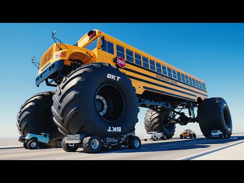 Epic Monster Truck Jumps & High-Speed Stunts | Extreme Action Compilation #40