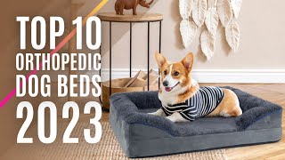 Top 10: Best Memory Foam Dog Beds of 2023 / Orthopedic Pet Bed Couch with Washable Cover, Dog Couch