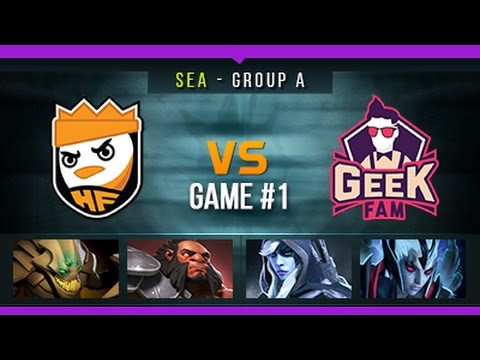 HappyFeet vs GeekFam Game 1 - Summit 7 - SEA Qualifier: Group A - @LuminousInverse
