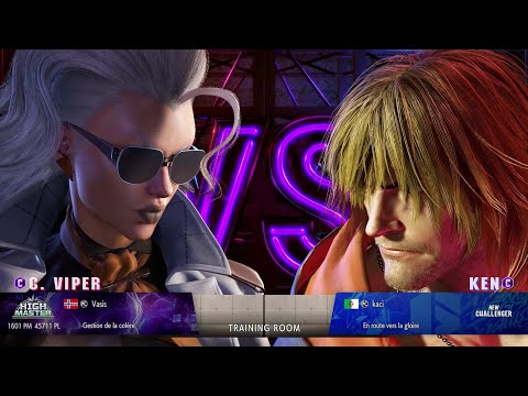 Street Fighter 6  NEW CHALLENGER KACI   vs  HIGH MASTER VASIS