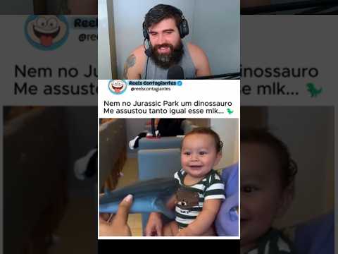 Se assustou legal 🤣 #react #humor