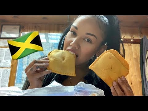Jamaican Beef Patties Mukbang